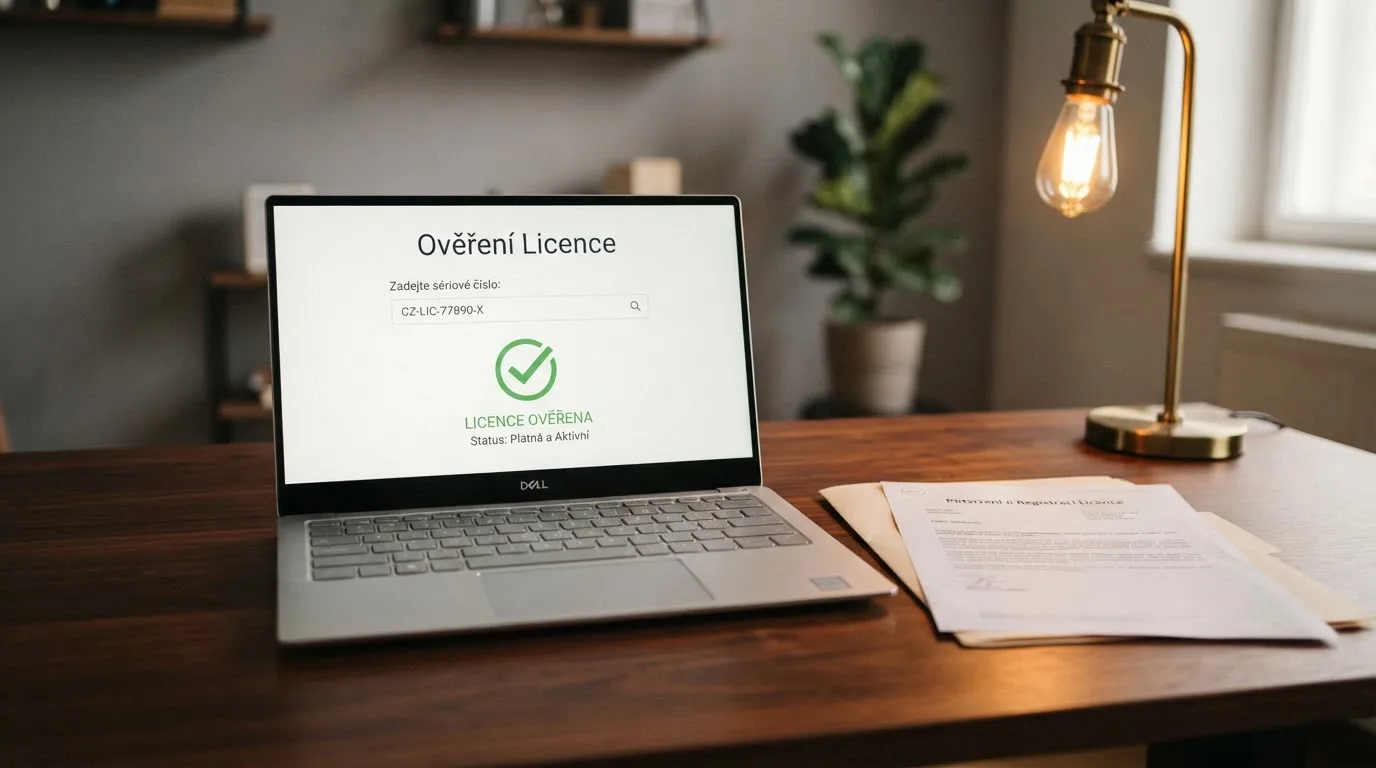 Úřední dokument s razítkem Ministerstva financí ČR vedle log českých licencovaných kasin