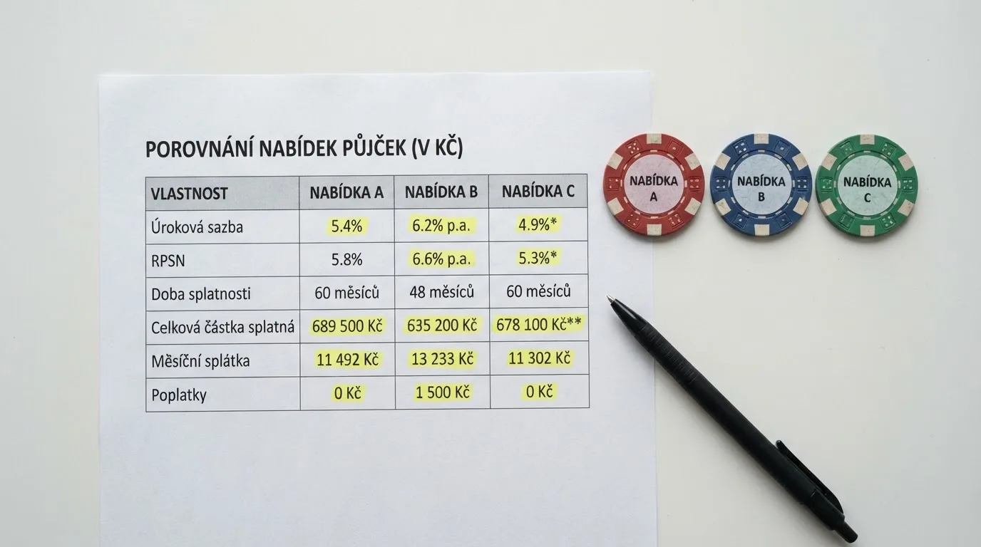 Rozložené karty deseti českých licencovaných kasin s vyznačenými čísly — hodnota bonusu, počet zatočení, násobek protočení